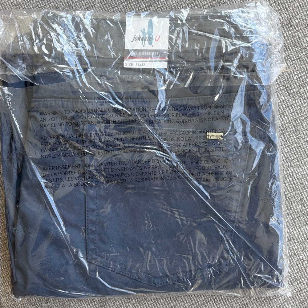johnnie-O Navy Chinos - Picture 3 of 4